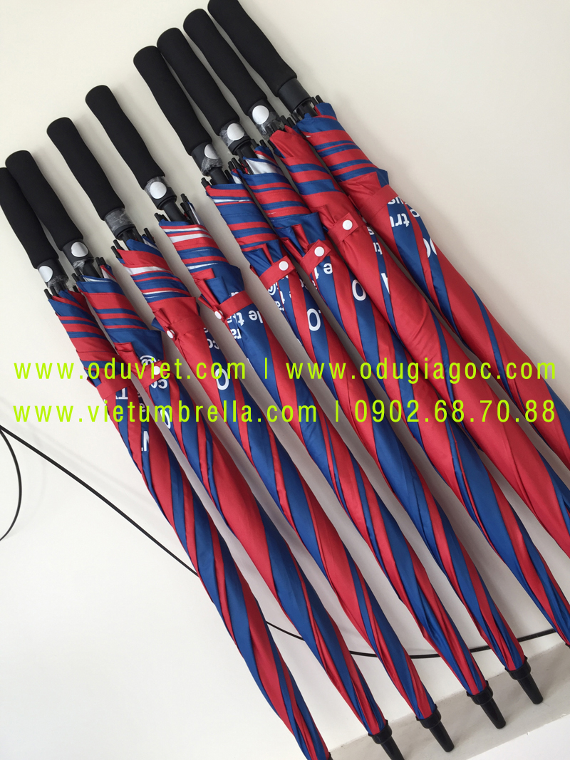 xưởng sản xuất ô dù cầm tay in logo quảng cáo